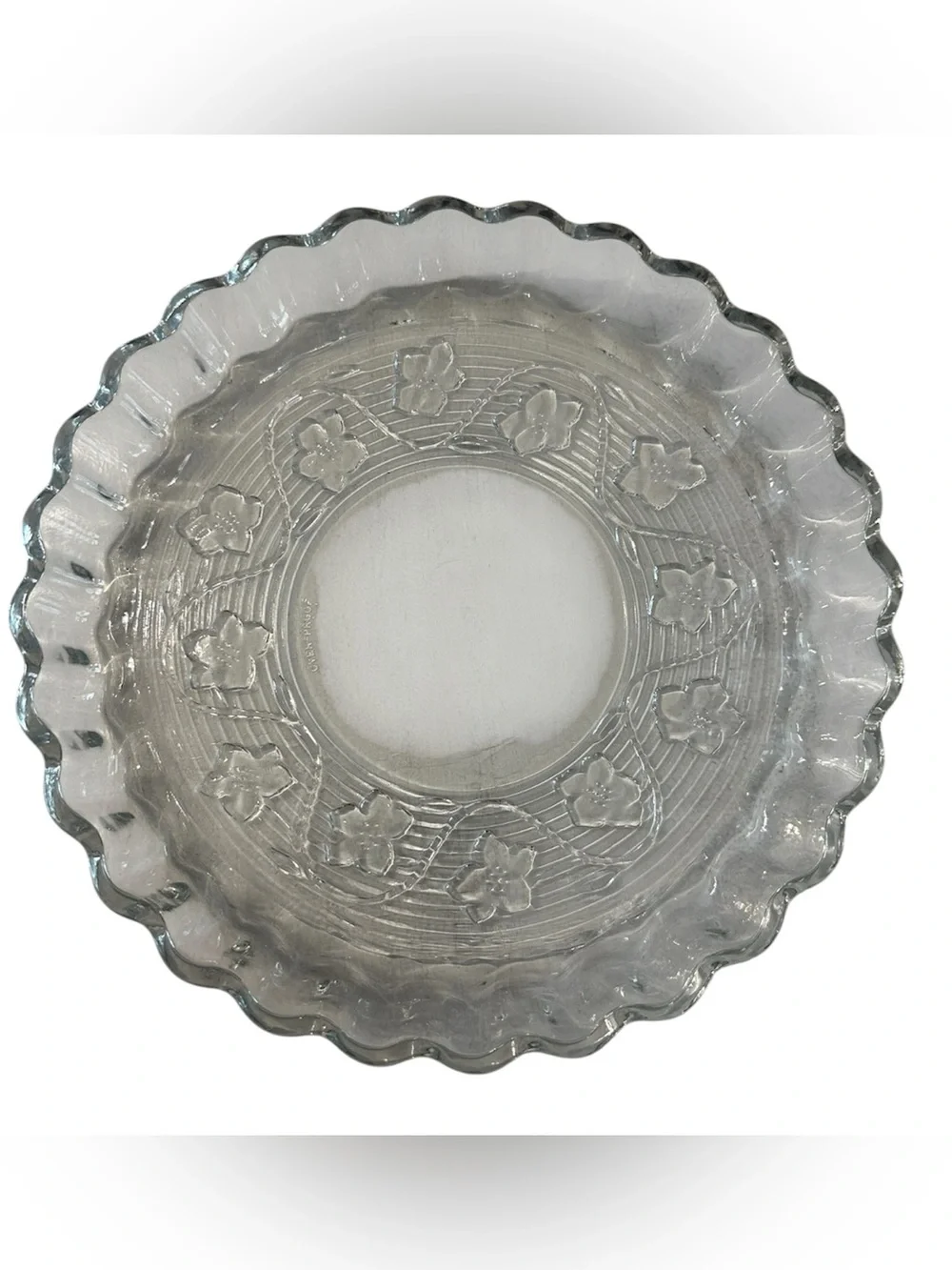 Anchor Hocking Vintage Avalon Quiche/ Tart/ Pie Baking Dish 10